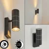 Applique murale d'extérieur Simola Anthracite, 2 lumières