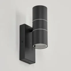 Applique murale d'extérieur Simola Anthracite, 2 lumières