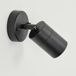 Applique murale d'extérieur Corneda Noir, 1 lumière