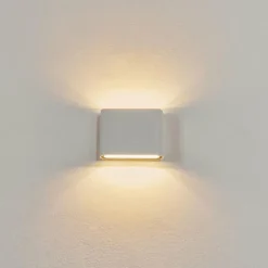 Applique murale d'extérieur Tammisaari LED Transparent, Blanc, 1 lumière