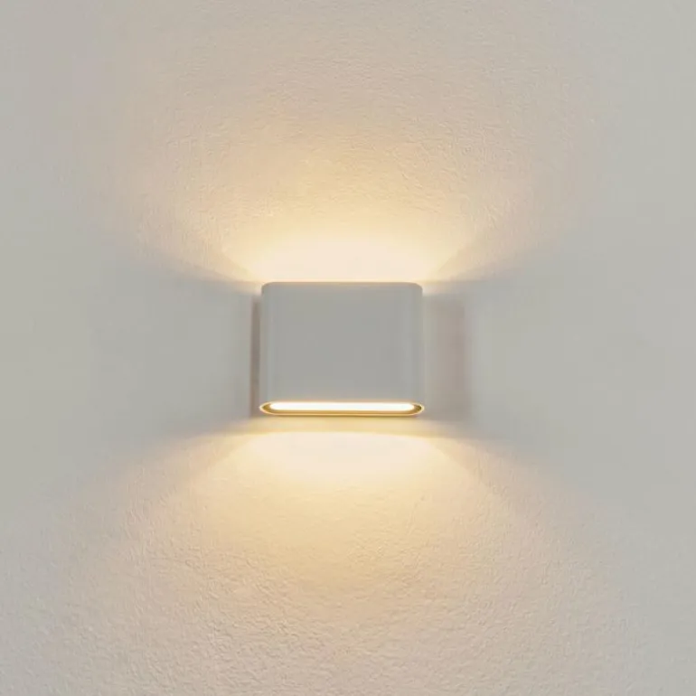 Applique murale d'extérieur Tammisaari LED Transparent, Blanc, 1 lumière