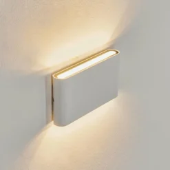 Applique murale d'extérieur Tammisaari LED Transparent, Blanc, 1 lumière