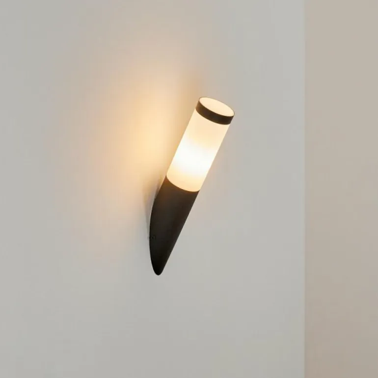 Applique murale d'extérieur Ruti Noir, 1 lumière