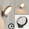 Applique murale d'extérieur Kelo LED Anthracite, 1 lumière, Détecteur de mouvement