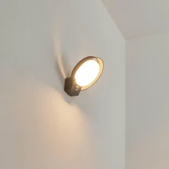 Applique murale d'extérieur Kelo LED Anthracite, 1 lumière, Détecteur de mouvement