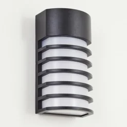 Applique murale d'extérieur Kurola Noir, 1 lumière