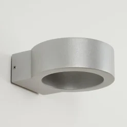 Applique murale d'extérieur Azervadinha LED Argenté, 1 lumière