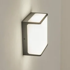 Applique murale d'extérieur Burseryd LED Anthracite, Blanc, 1 lumière