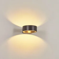 Applique murale d'extérieur Azervadinha LED Noir, 1 lumière