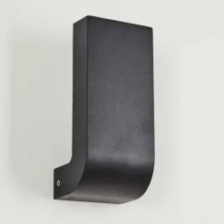 Applique murale d'extérieur Kirkhall LED Noir, 1 lumière
