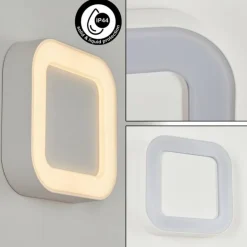Applique murale d'extérieur Paleroo LED Blanc, 1 lumière