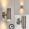 Applique murale d'extérieur Bessiebelle Acier inoxydable, 2 lumières