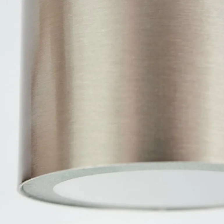 Applique murale d'extérieur Bessiebelle Acier inoxydable, 2 lumières