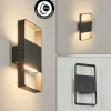 Applique murale d'extérieur Dundarrah LED Anthracite, 2 lumières