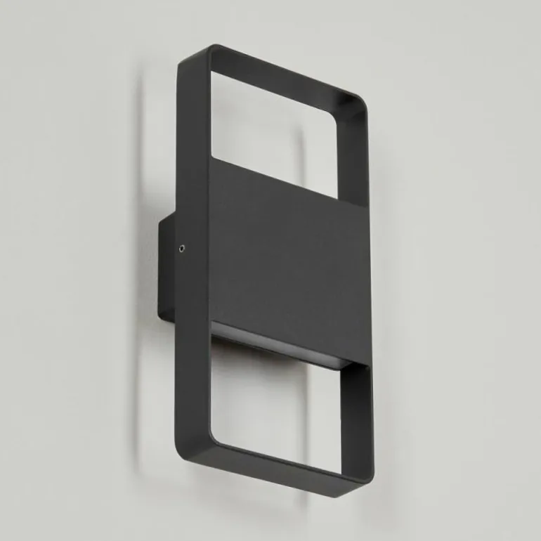 Applique murale d'extérieur Dundarrah LED Anthracite, 2 lumières