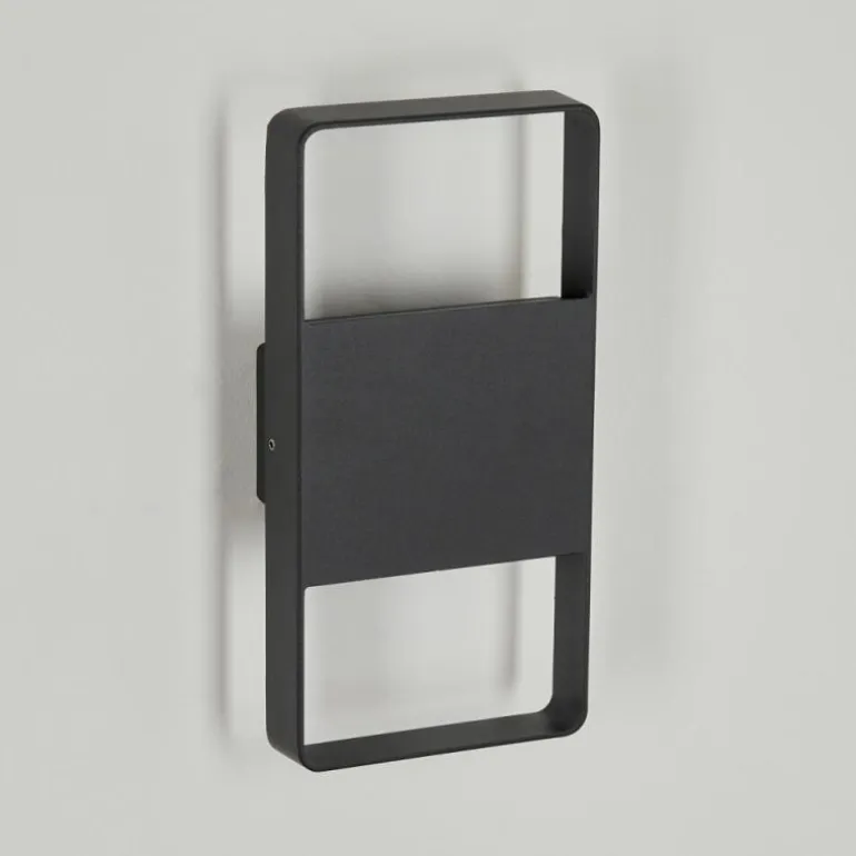 Applique murale d'extérieur Dundarrah LED Anthracite, 2 lumières