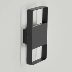 Applique murale d'extérieur Dundarrah LED Anthracite, 2 lumières