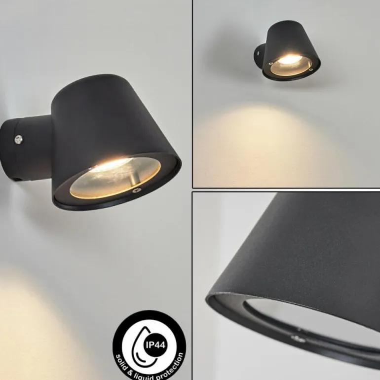 Applique murale d'extérieur Cook Anthracite, 1 lumière