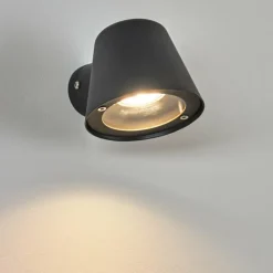 Applique murale d'extérieur Cook Anthracite, 1 lumière