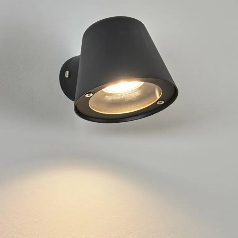 Applique murale d'extérieur Cook Anthracite, 1 lumière