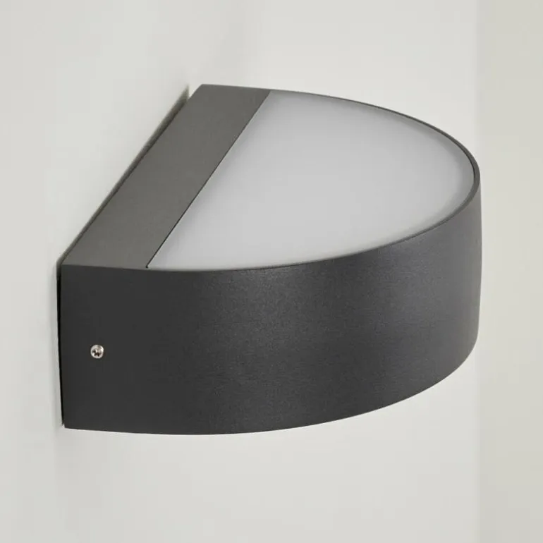 Applique murale d'extérieur Fletcher LED Anthracite, 2 lumières