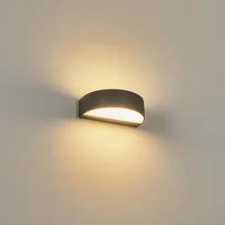 Applique murale d'extérieur Fletcher LED Anthracite, 2 lumières