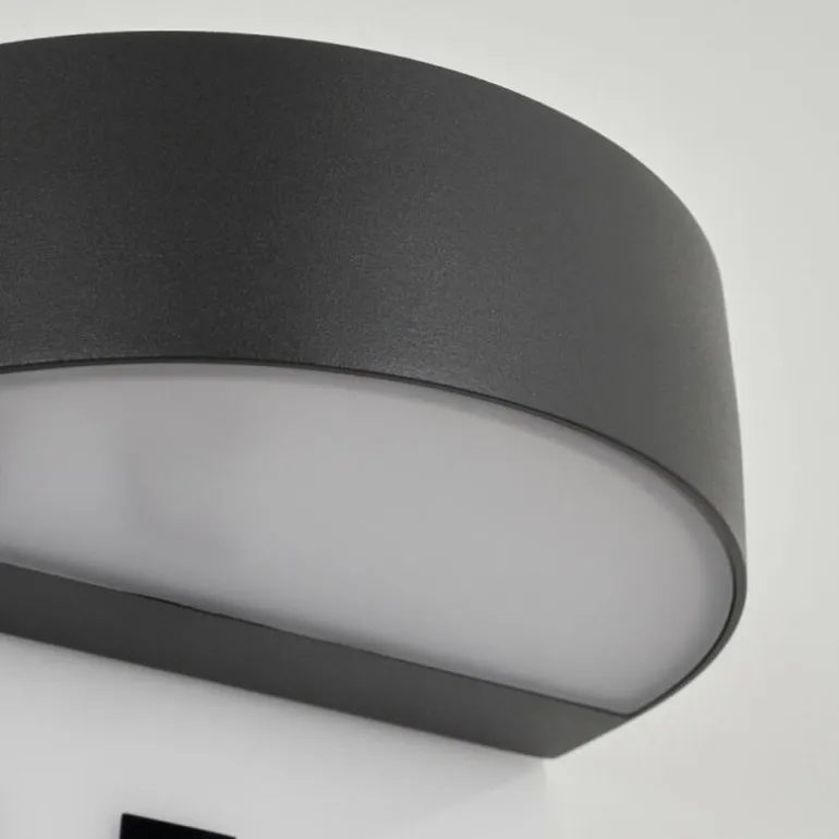 Applique murale d'extérieur Fletcher LED Anthracite, 2 lumières
