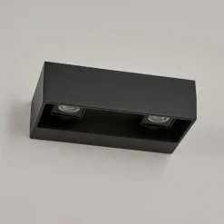 Applique murale d'extérieur Fletcher LED Anthracite, 2 lumières