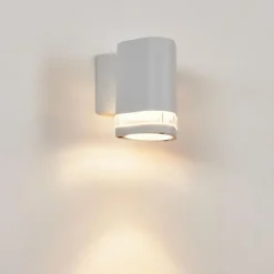 Applique murale d'extérieur Amyton Blanc, 1 lumière