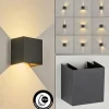 Applique murale d'extérieur Hoods LED Anthracite, 2 lumières