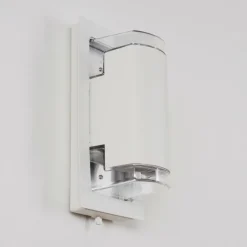 Applique murale d'extérieur Nabawa Blanc, 2 lumières