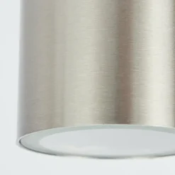 Applique murale d'extérieur Bessiebelle Acier inoxydable, 1 lumière, Détecteur de mouvement