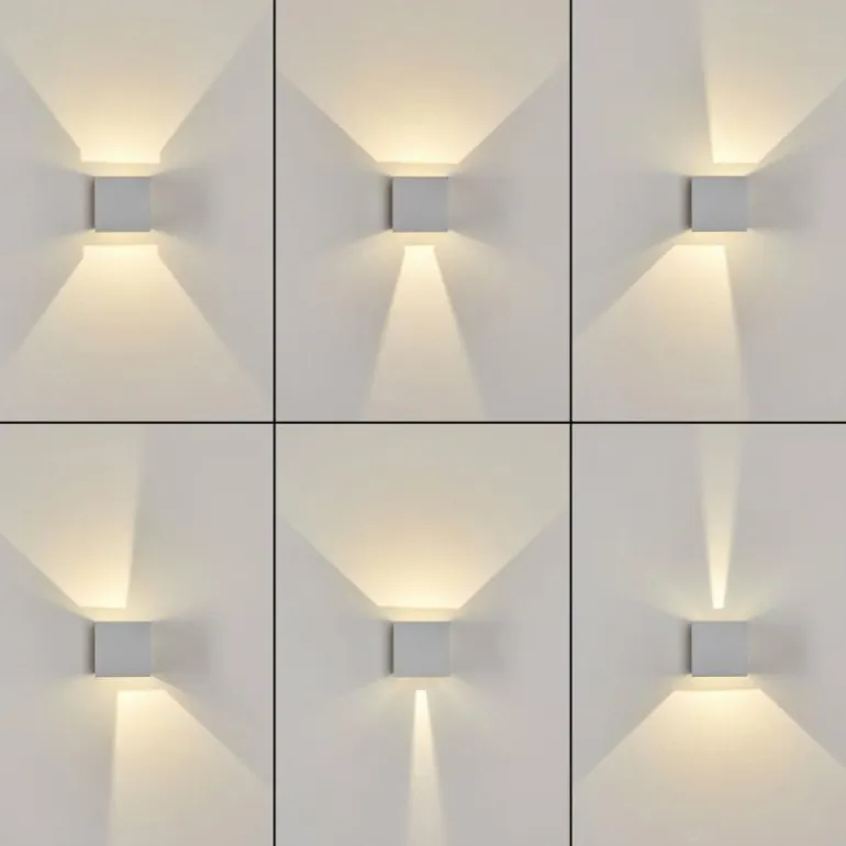Applique murale d'extérieur Pyalong LED Blanc, 1 lumière