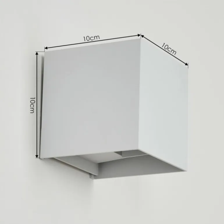 Applique murale d'extérieur Pyalong LED Blanc, 1 lumière