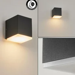 Applique murale d'extérieur Oatlands Anthracite, 1 lumière