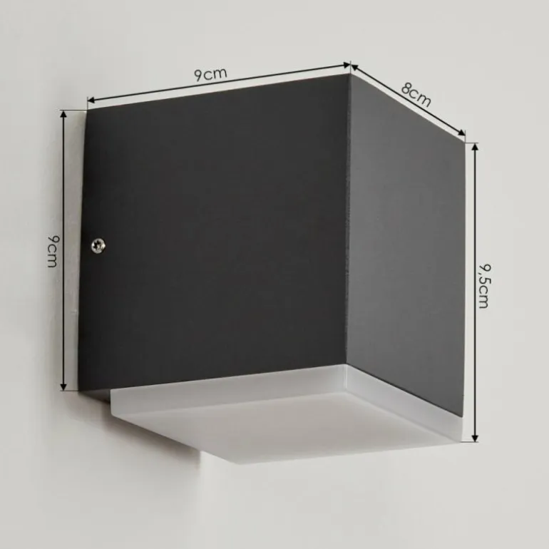 Applique murale d'extérieur Oatlands Anthracite, 1 lumière