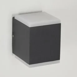 Applique murale d'extérieur Oatlands LED Anthracite, 2 lumières