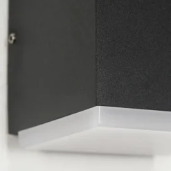 Applique murale d'extérieur Oatlands LED Anthracite, 2 lumières