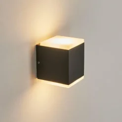 Applique murale d'extérieur Oatlands LED Anthracite, 2 lumières