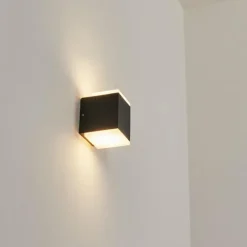 Applique murale d'extérieur Oatlands LED Anthracite, 2 lumières