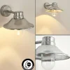Applique murale d'extérieur Pumiri LED Zingué, 1 lumière