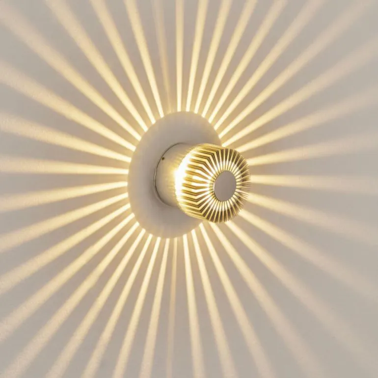 Applique murale d'extérieur Vilches LED Aluminium, Argenté, 1 lumière