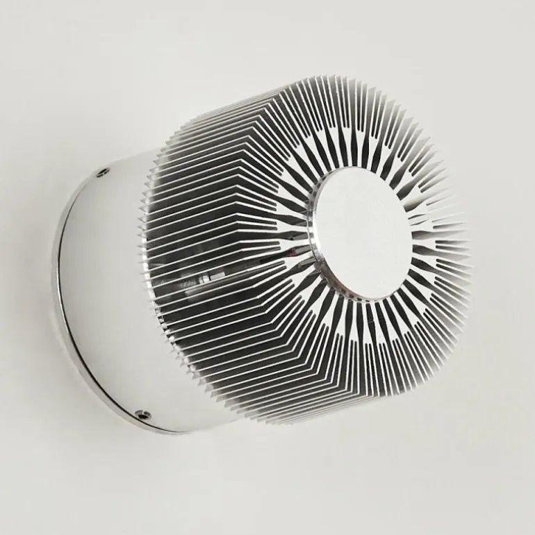 Applique murale d'extérieur Vilches LED Aluminium, Argenté, 1 lumière