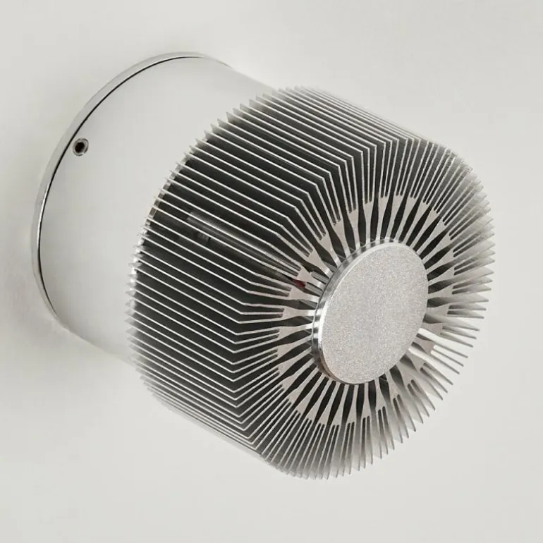 Applique murale d'extérieur Vilches LED Aluminium, Argenté, 1 lumière
