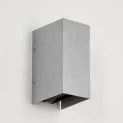 Applique murale d'extérieur Hoods LED Gris, 2 lumières