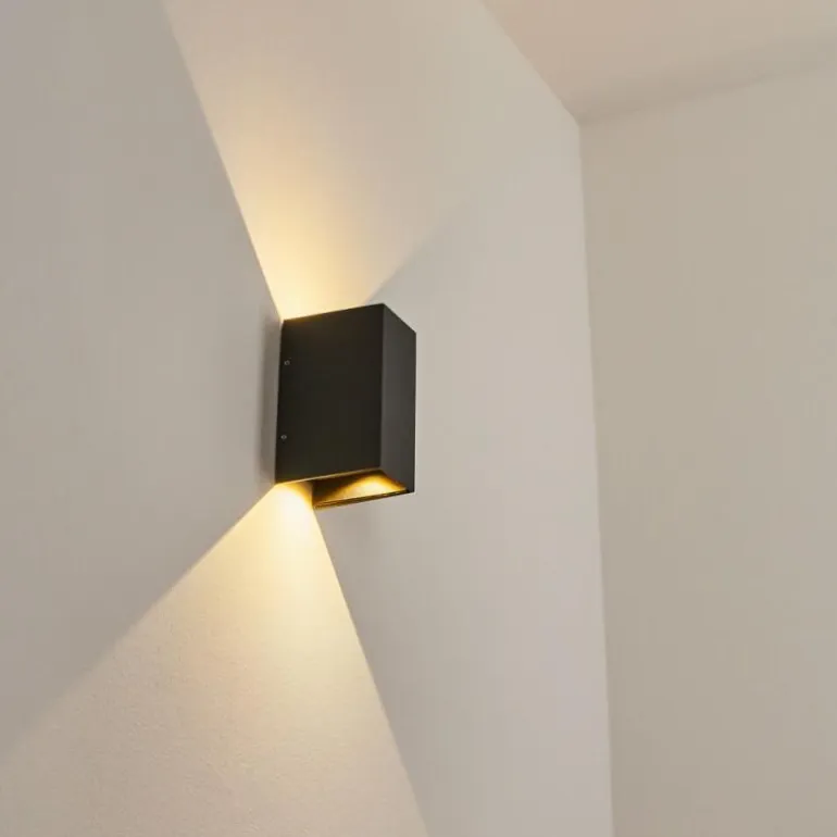 Applique murale d'extérieur Hoods LED Anthracite, 2 lumières