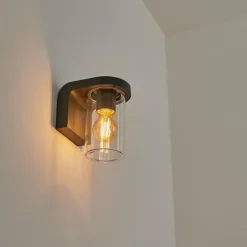 Applique murale d'extérieur Radnor Anthracite, 1 lumière