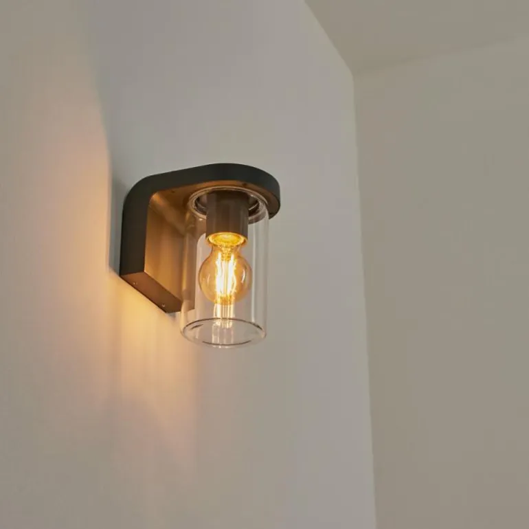 Applique murale d'extérieur Radnor Anthracite, 1 lumière