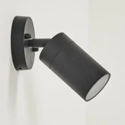 Applique murale d'extérieur Bessiebelle Noir, 1 lumière