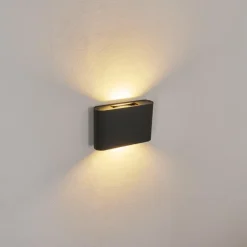 Applique murale d'extérieur Trapatrapa LED Anthracite, 2 lumières